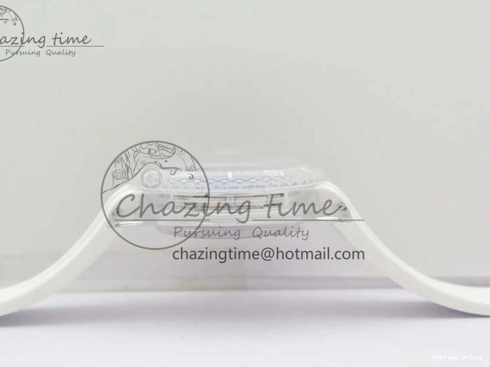 0128 Submariner Phantomlab Transparent KZF Best Edition Blue Fruit Dial on White Rubber Strap VR Classic 2563